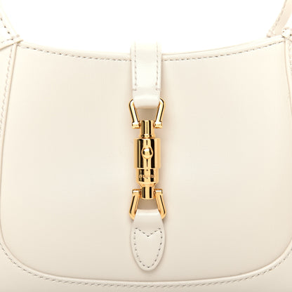 Gucci Boarded Dyana Lux Calfskin Mini Jackie 1961 Hobo Mystic White 10 of 13