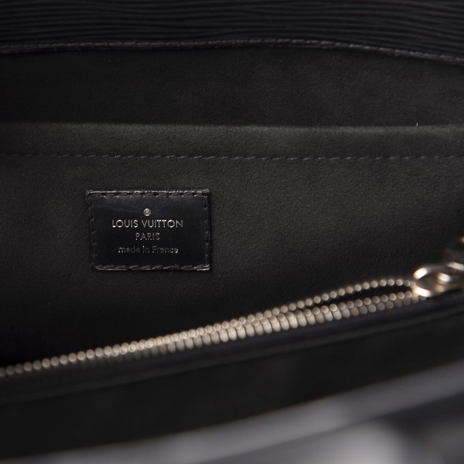 Louis Vuitton Epi Marly MM Black 7 of 13