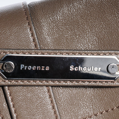 Proenza Schouler Leather PS1 Pouch Messenger Bag Smoke 6 of 14