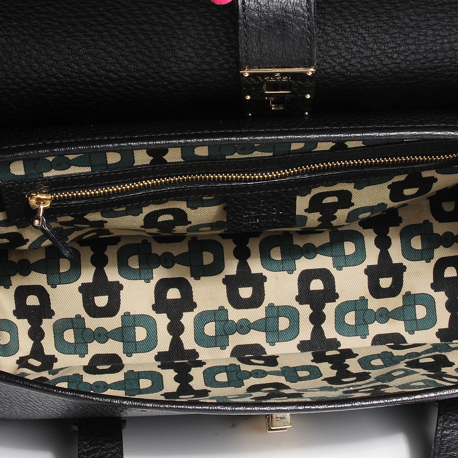 Gucci Leather Bamboo Bullet Black 7 of 7