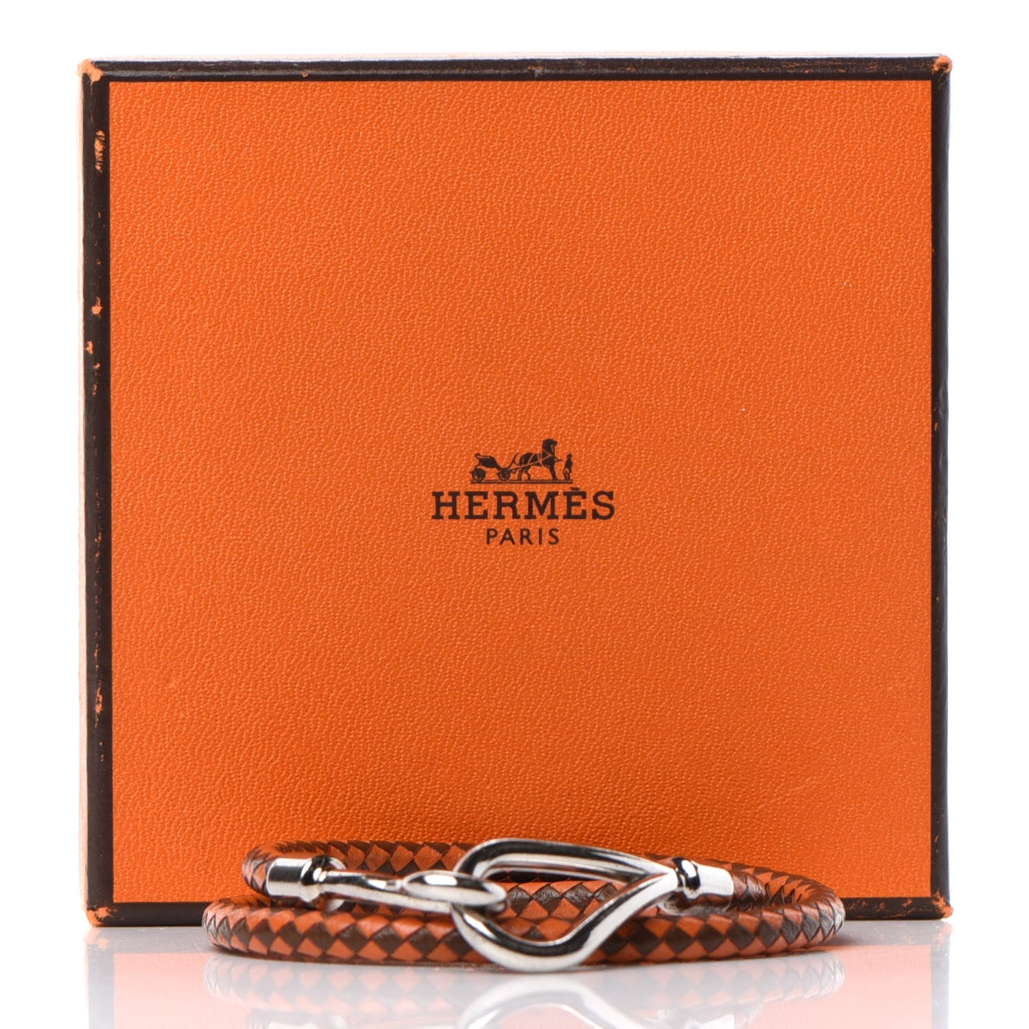 Hermes Woven Jumbo Double Tour Bracelet 5 of 5