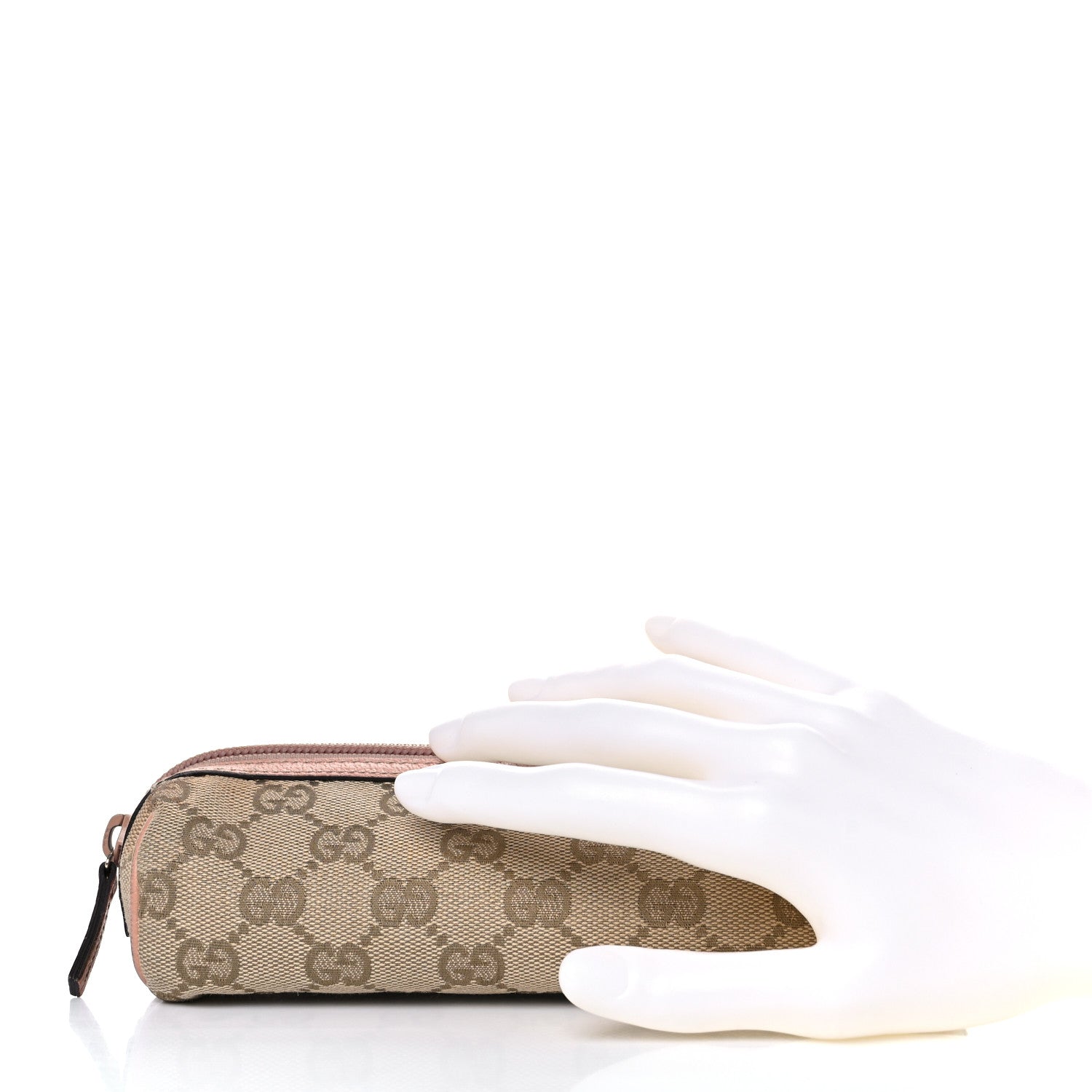 Gucci Monogram Small Balthus Cosmetic Case Pink 2 of 14