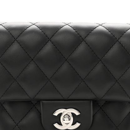 Chanel Calfskin Quilted CC Uniform Flap Belt Bag Black 9 of 11