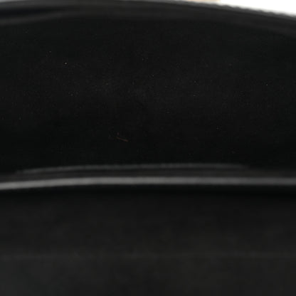 Louis Vuitton Epi Twist Shoulder Bag MM Matte Black Gold 5 of 11