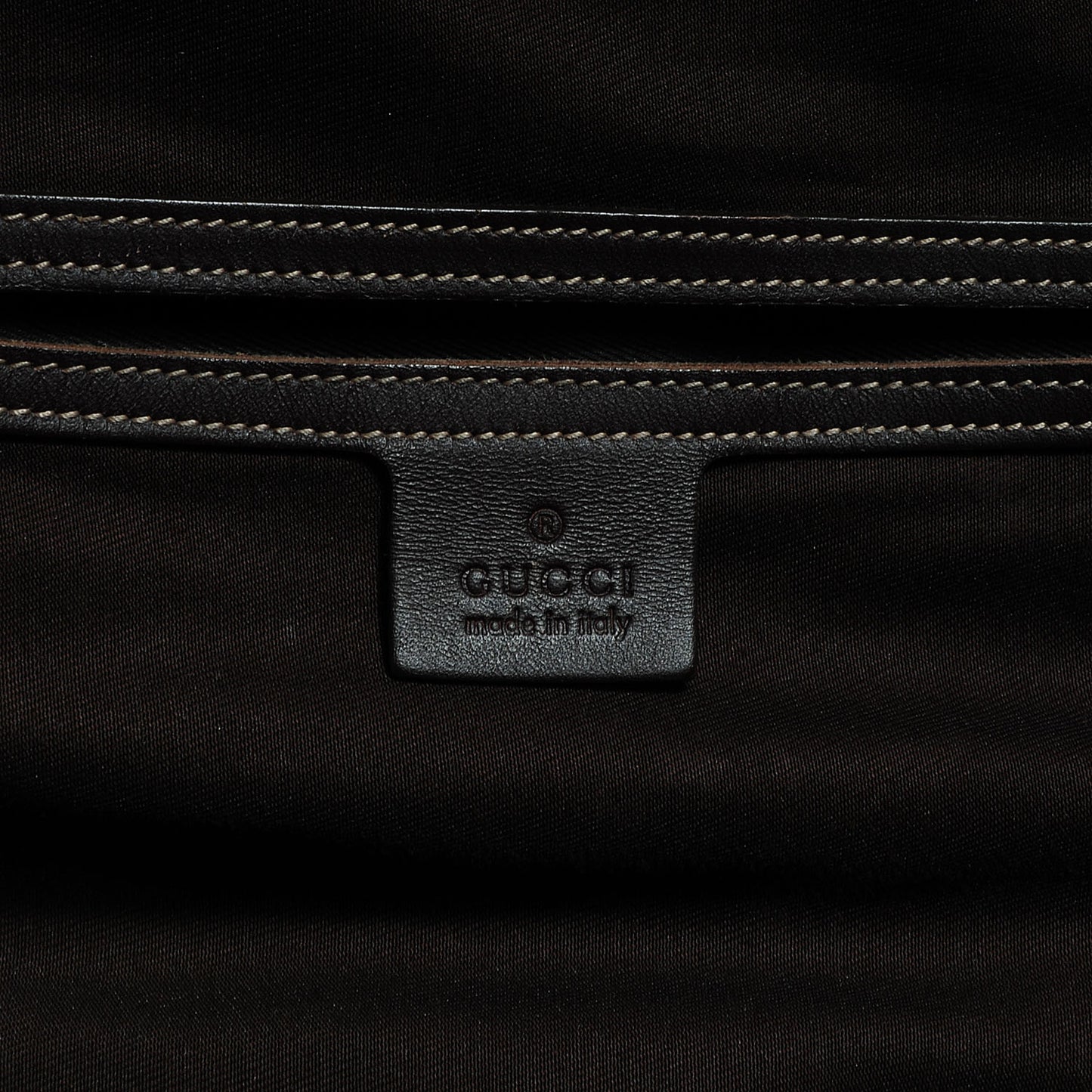 GG Plus Monogram Web Carry On Duffle Bag Ebony