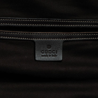 Gucci GG Plus Monogram Web Carry On Duffle Bag Ebony 6 of 9