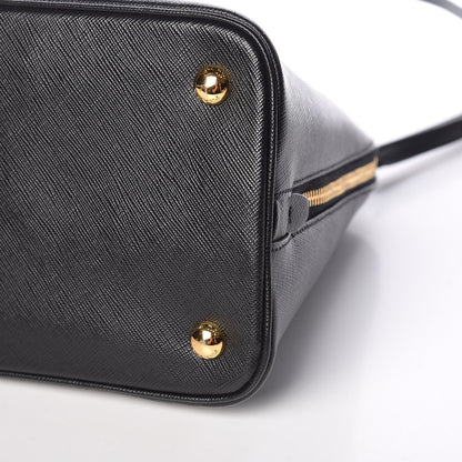 Prada Saffiano Lux Medium Promenade Tote Black 11 of 11