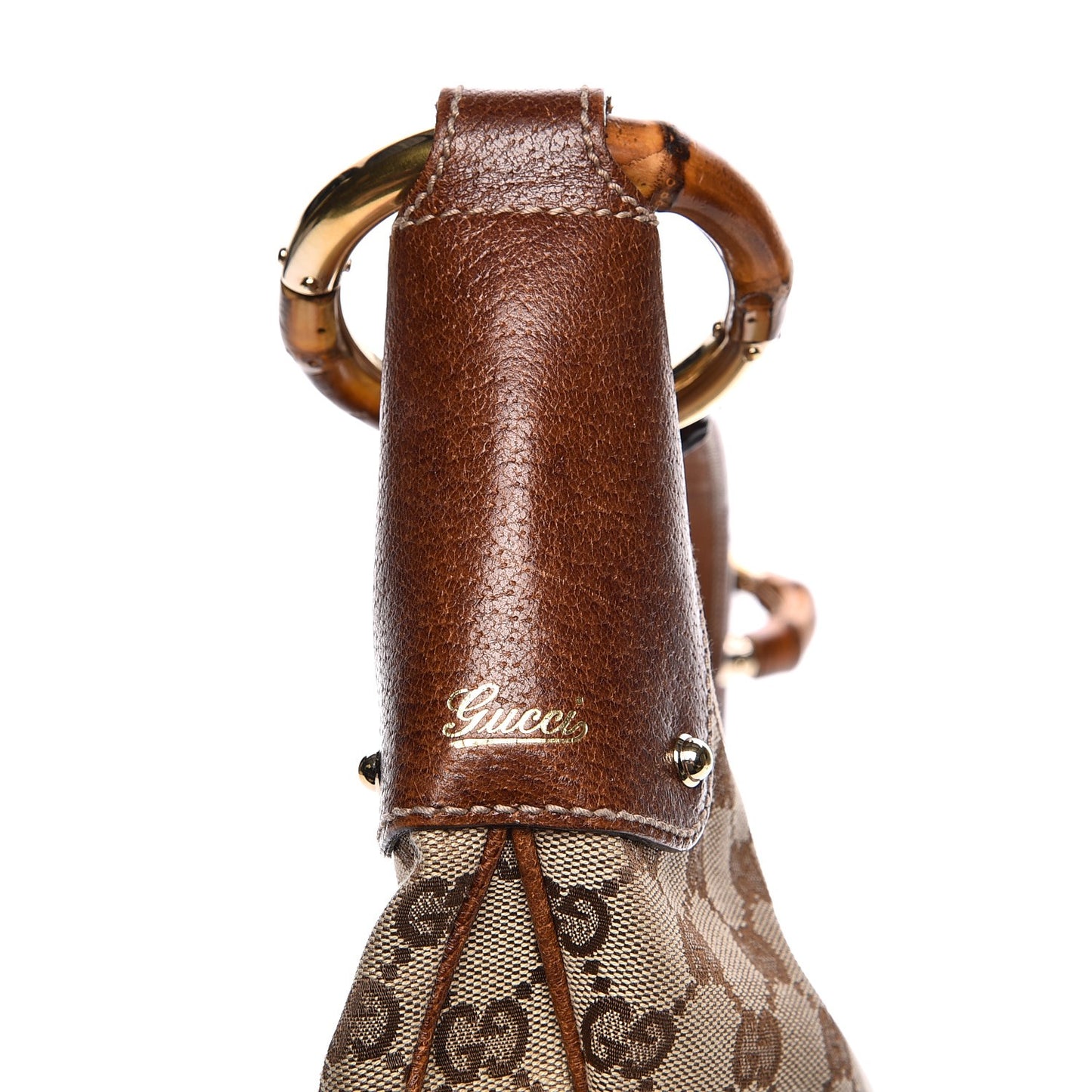 Monogram Bamboo Ring Hobo Brown