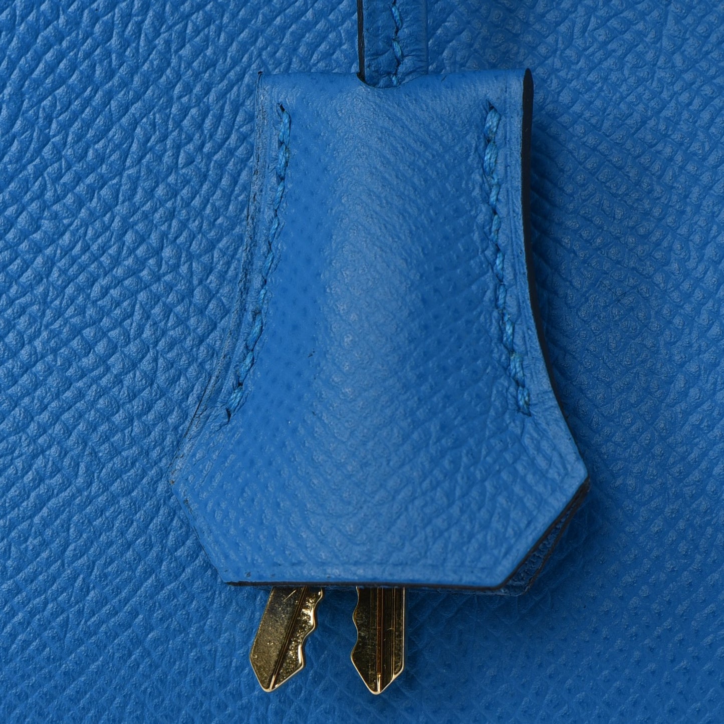 Epsom Birkin 30 Bleu Zanzibar