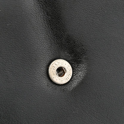Chanel Lambskin Timeless CC Wallet On Chain WOC Black 12 of 14