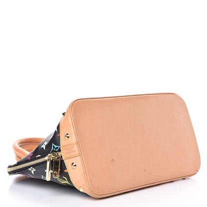 Louis Vuitton Monogram Multicolor Alma Black 4 of 15