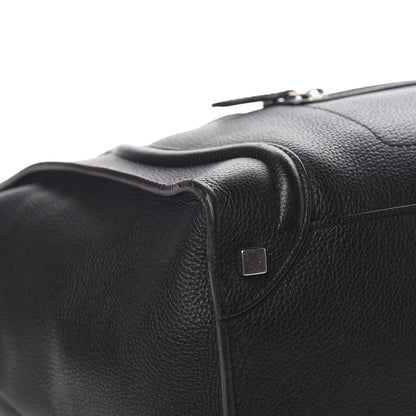 Celine Drummed Calfskin Shoulder Luggage Black 7 of 11