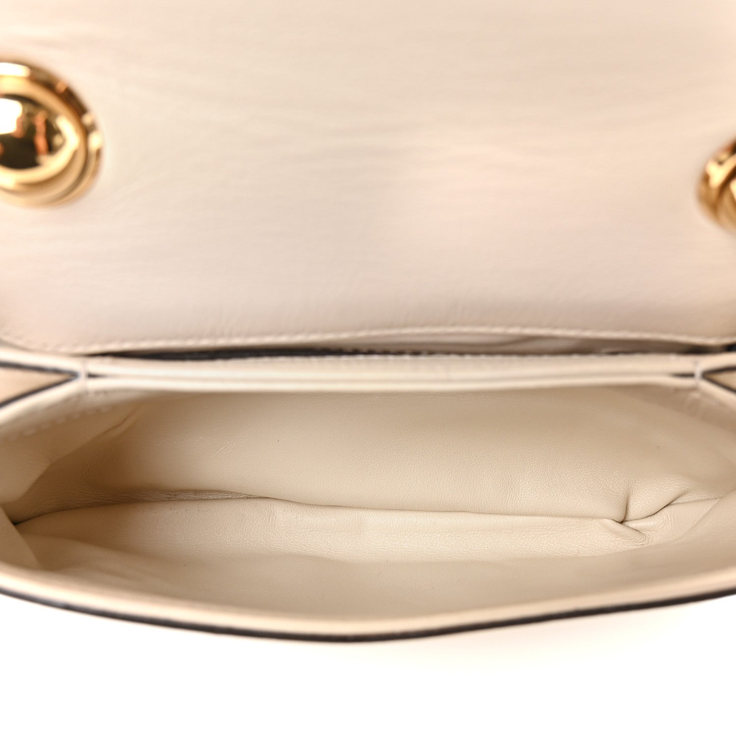 Gucci Roxy Calfskin Web Mini Blondie Shoulder Bag White 5 of 10