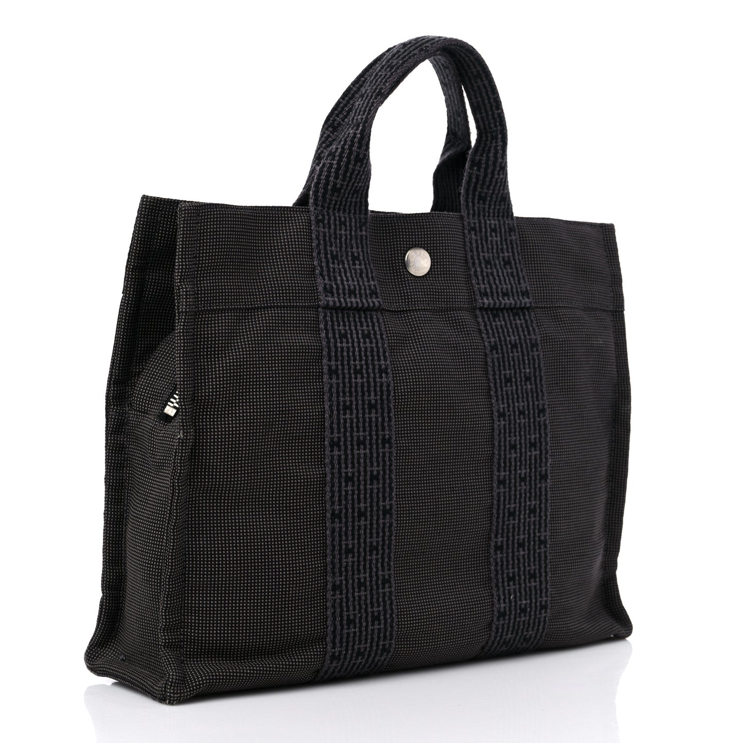 Canvas Herline PM Tote Grey
