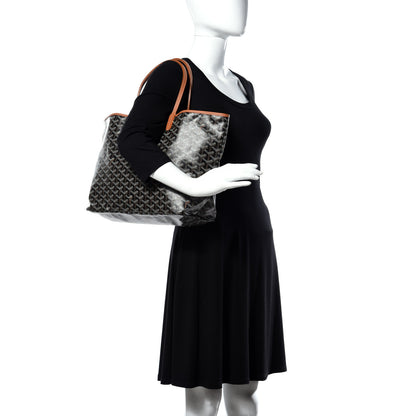 Goyard Goyardine Saint Louis PM Black Gold 2 of 8