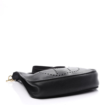 Hermes Taurillon Clemence Evelyne GM Black 3 of 9