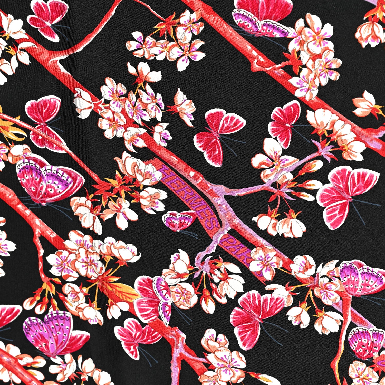 Hermes Silk Vol Amoureux des Azures Scarf 90 2 of 5