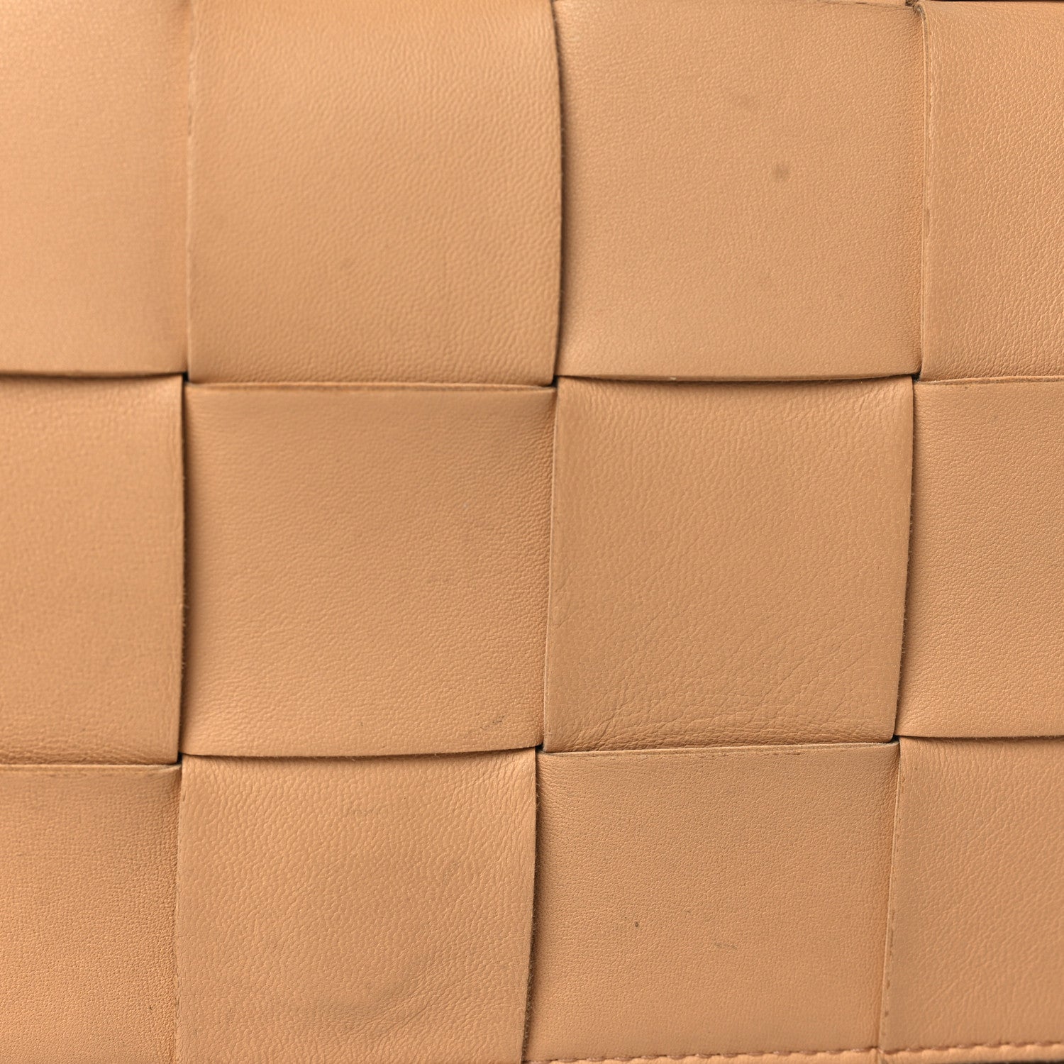 Bottega Veneta Lambskin Maxi Intrecciato Cassette Crossbody Bag Almond 11 of 15