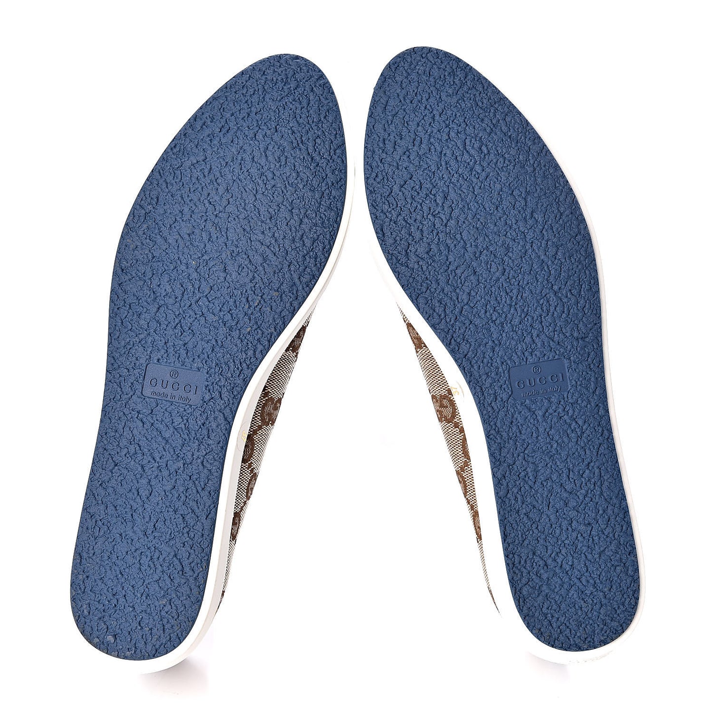 Monogram Ballet Flats 37 Blue
