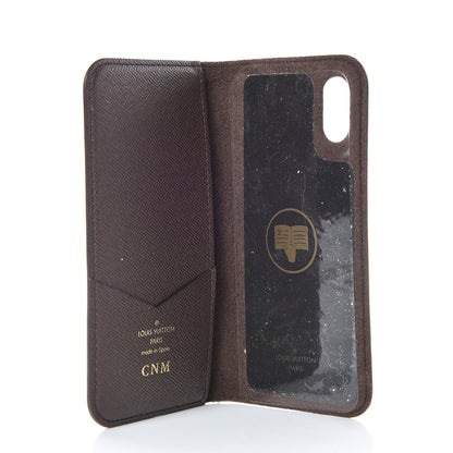 Louis Vuitton Monogram iPhone X Folio Case 5 of 9