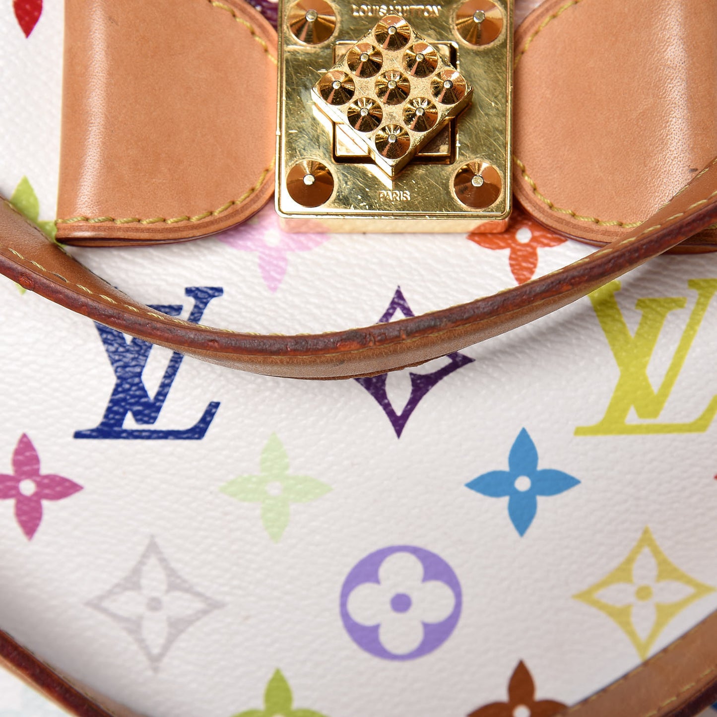 Monogram Multicolor Annie GM White