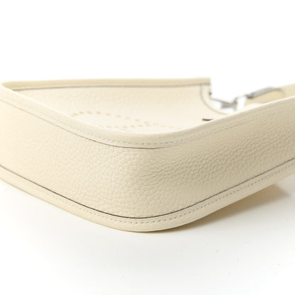 Hermes Taurillon Clemence Amazone Evelyne TPM Nata Craie 7 of 10