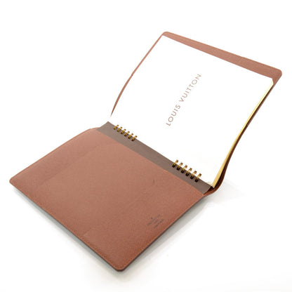 Louis Vuitton Monogram Desk Agenda Cover w Notebook 5 of 8
