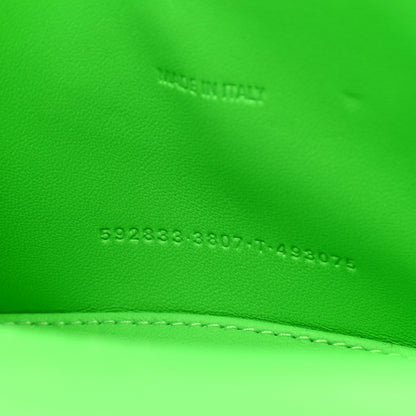 Balenciaga Shiny Box Calfskin Hourglass Top Handle Bag XS Fluo Green 8 of 15