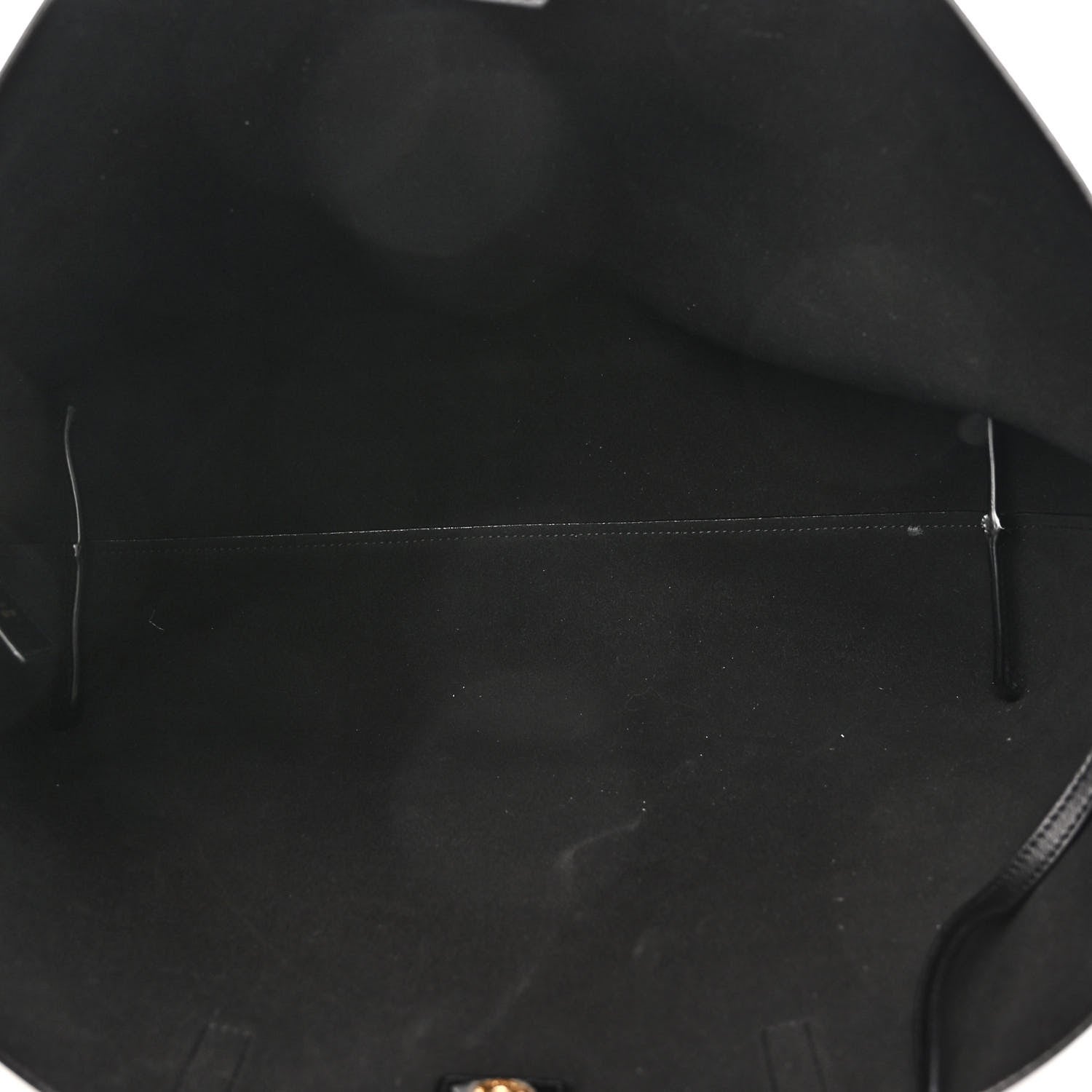 Saint Laurent Calfskin Large Shopping Tote Black 5 of 9