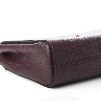 Mulberry Glossy Goatskin Medium Lily Oxblood 8 of 9