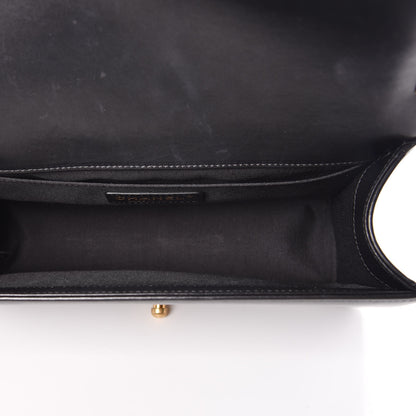 Chanel Lambskin Quilted Medium Boy Flap Black 5 of 14