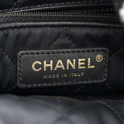 Chanel Wool Tweed Quilted Chanel 22 Black Multicolor 8 of 12