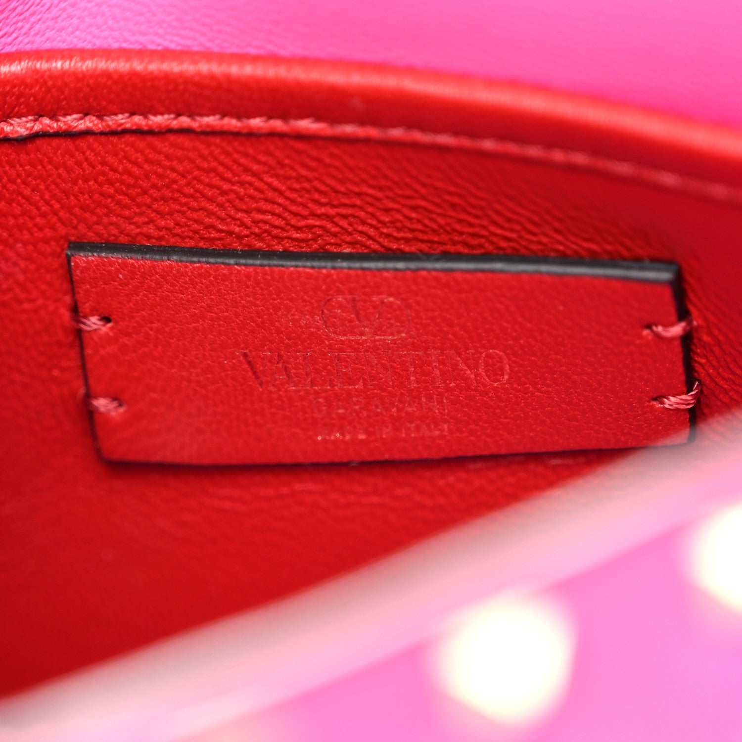 Valentino Garavani Nappa Small Rockstud Spike Shoulder Bag Shadow Pink 6 of 9