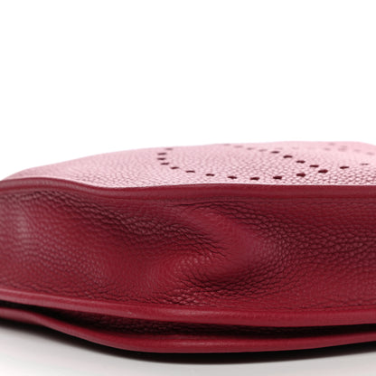 Hermes Taurillon Clemence Evelyne III PM Rubis 8 of 9