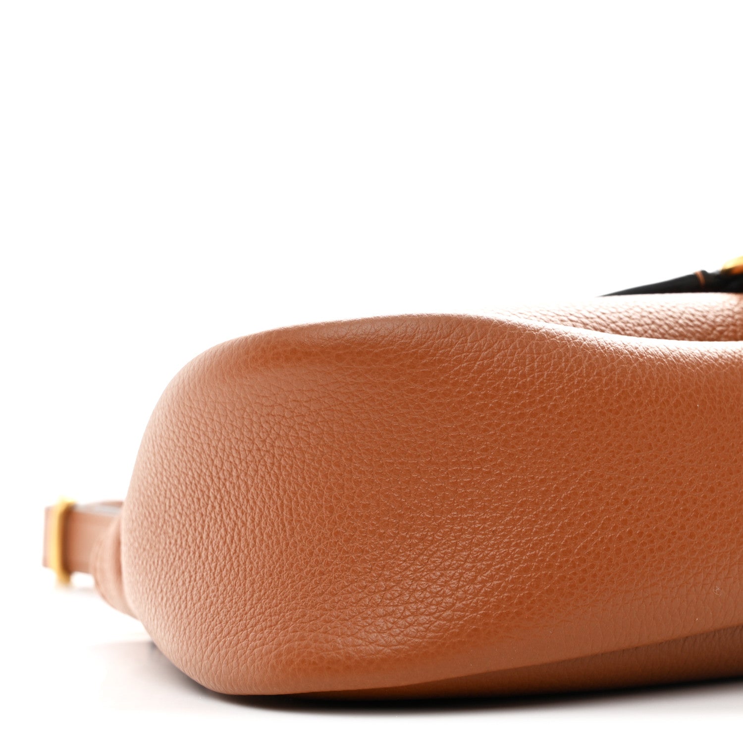 Chloe Shiny Grained Calfskin Small Marcie Clutch Tan 8 of 9