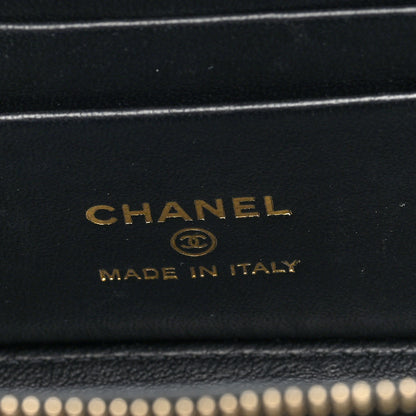 Chanel Caviar Quilted Sweetheart Vanity Case Black 5 of 11