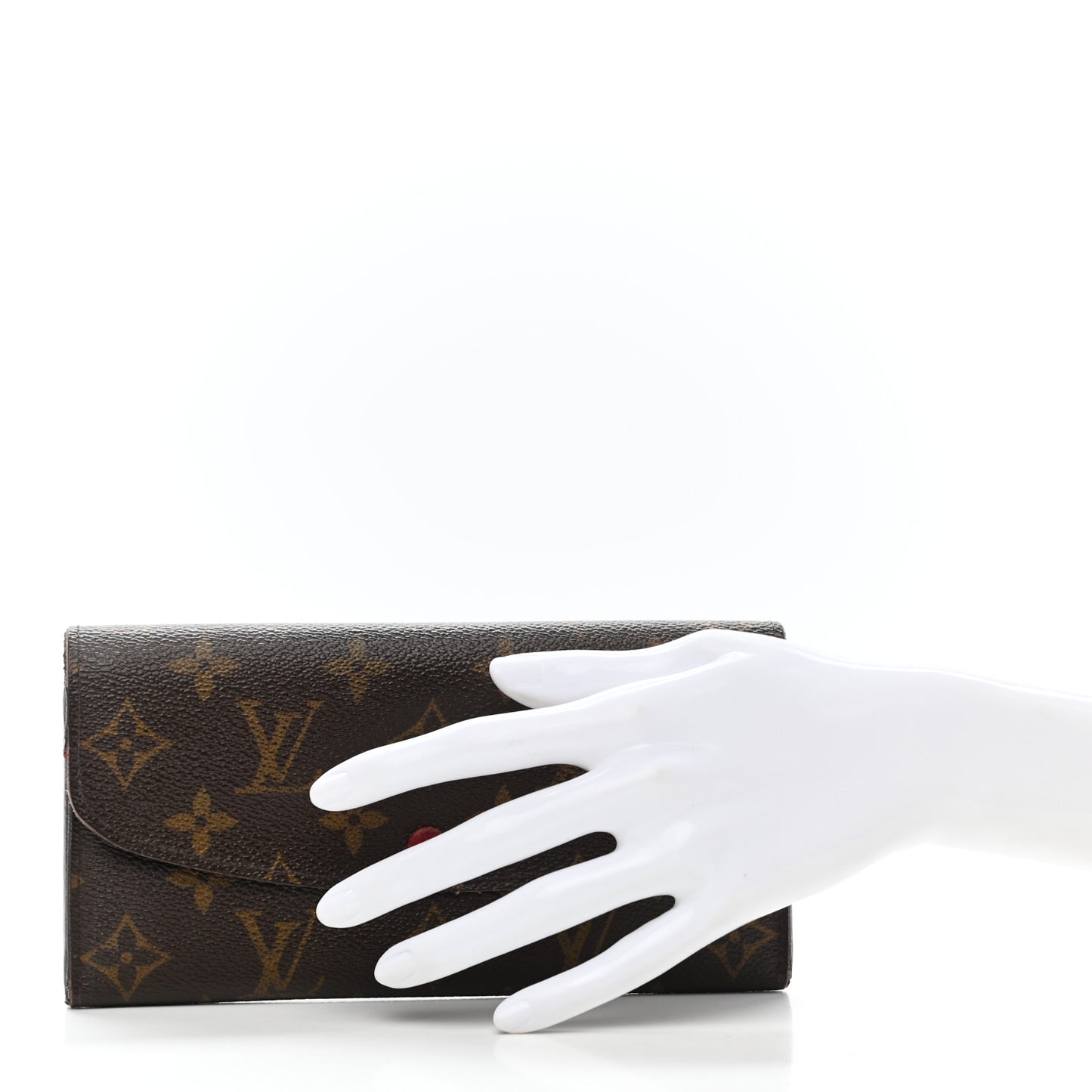 Monogram Emilie Wallet Fuchsia