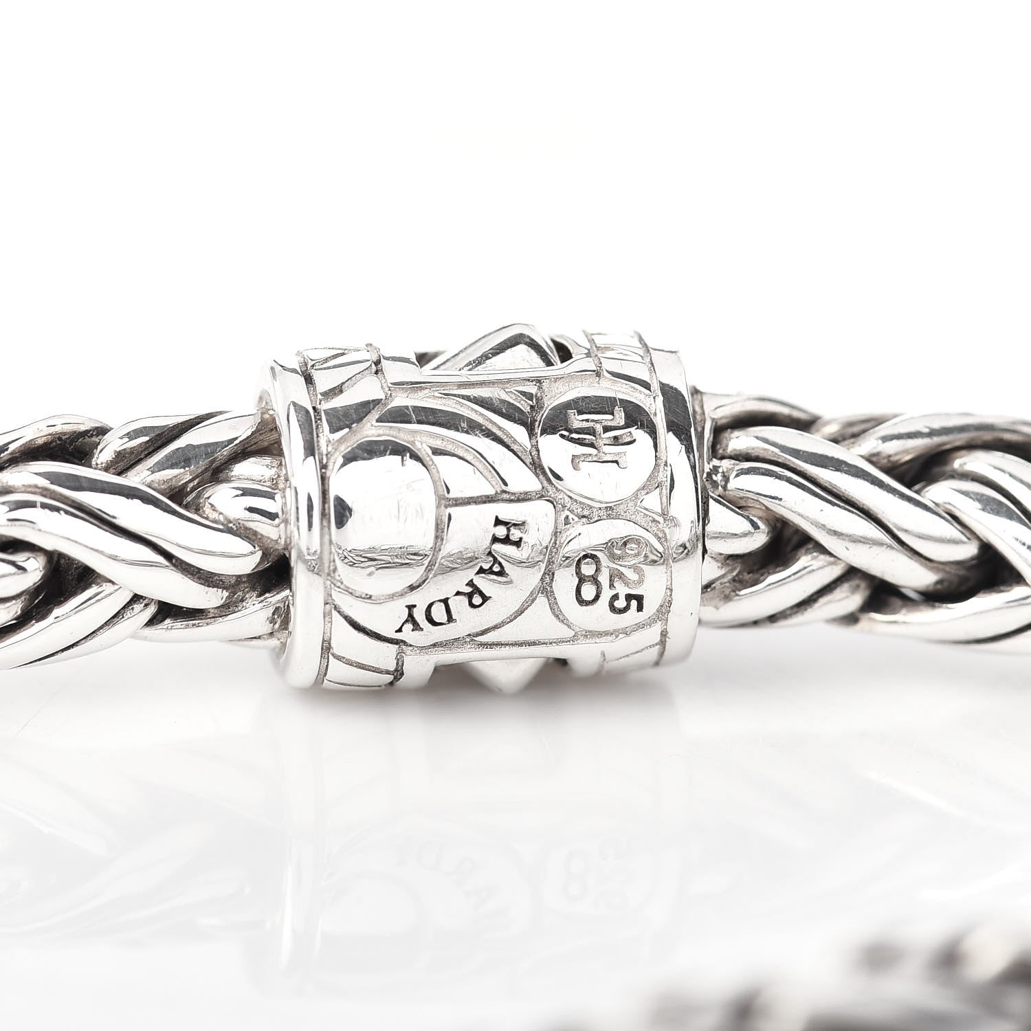 John Hardy Sterling Silver Black Sapphire Classic Chain Wrap Bracelet 4 of 4