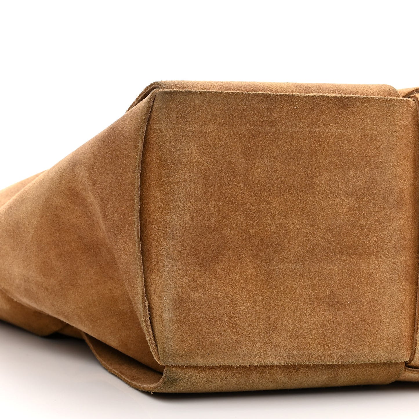 Suede Maxi Intrecciato Small Arco Tote