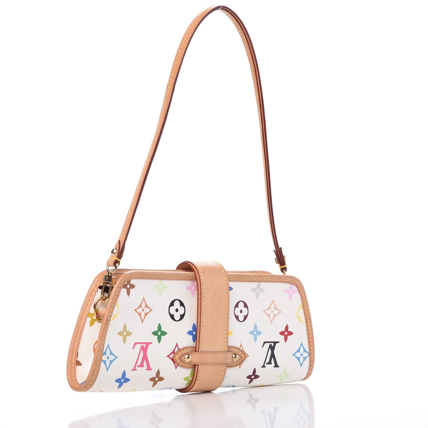 Monogram Multicolor Shirley White