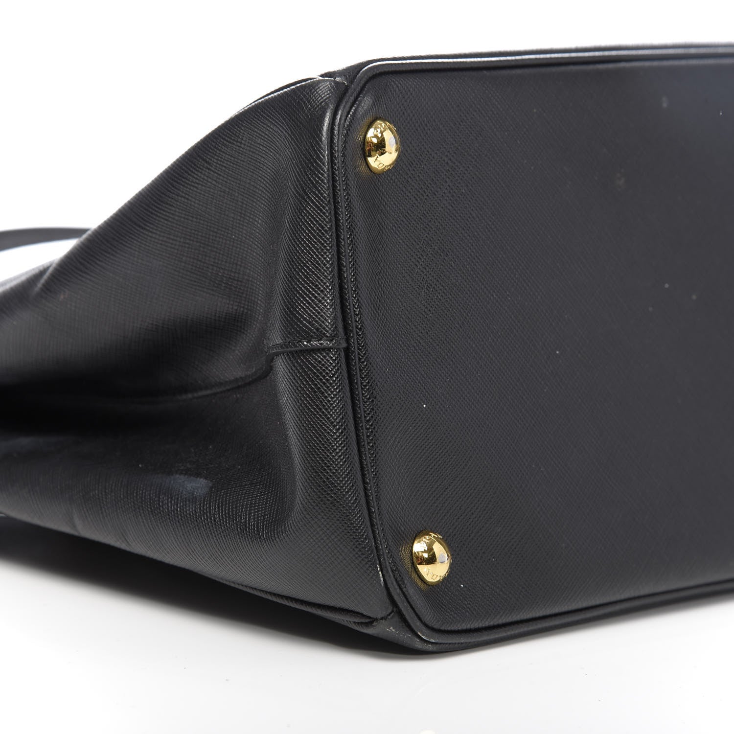 Prada Saffiano Medium Galleria Double Zip Tote Black 15 of 17