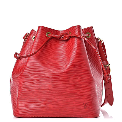 Louis Vuitton Epi Petit Noe Castillan Red 1 of 10