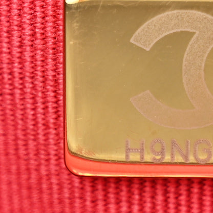 Chanel Lambskin Quilted Diamond Lock Flap Black 7 of 10