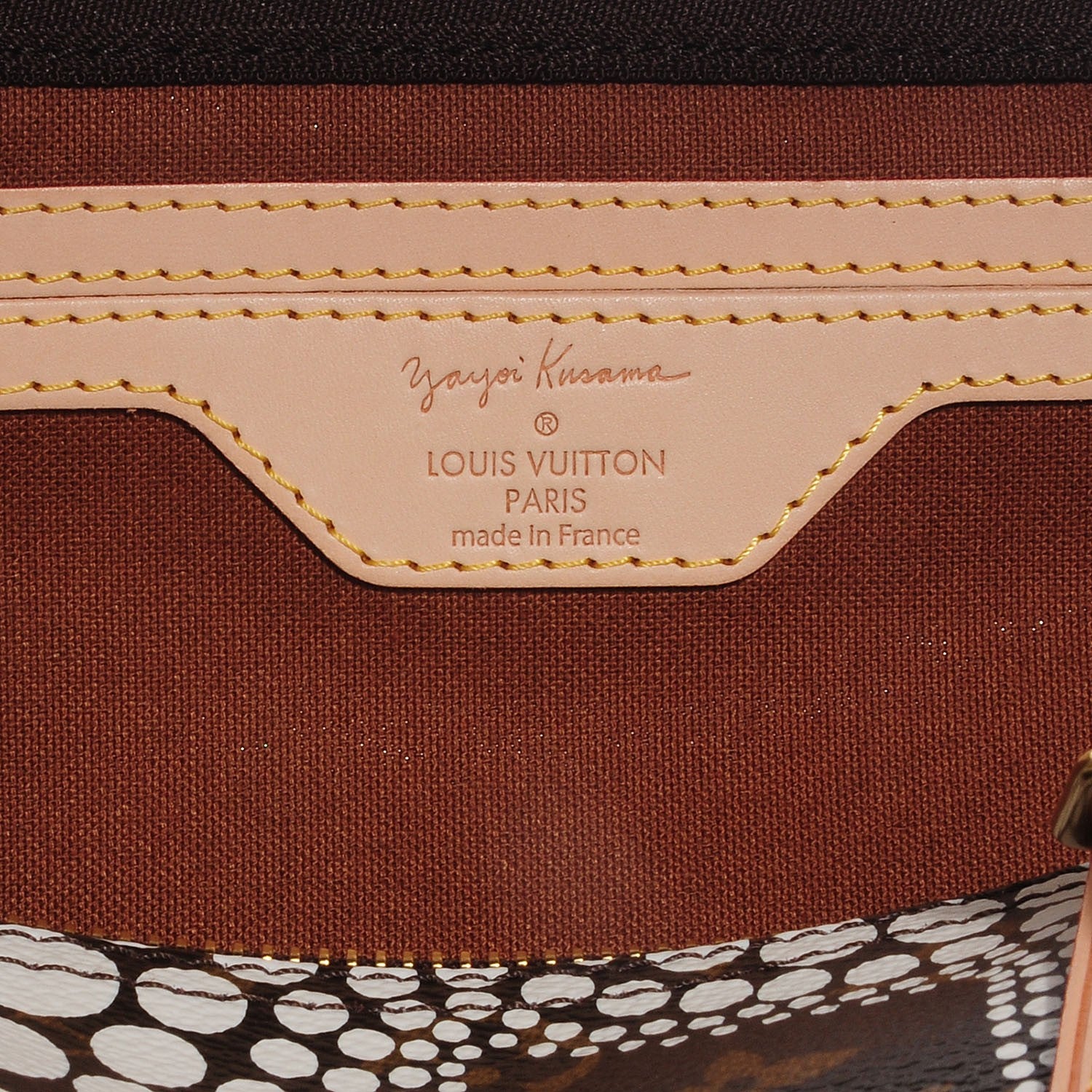 Louis Vuitton Monogram Kusama Town Speedy 30 White 6 of 8