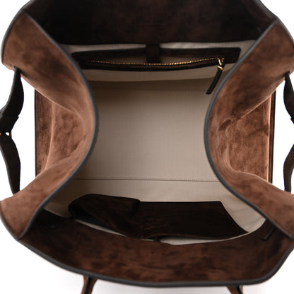 The Row Suede Soft Margaux 15 Mocha 5 of 9