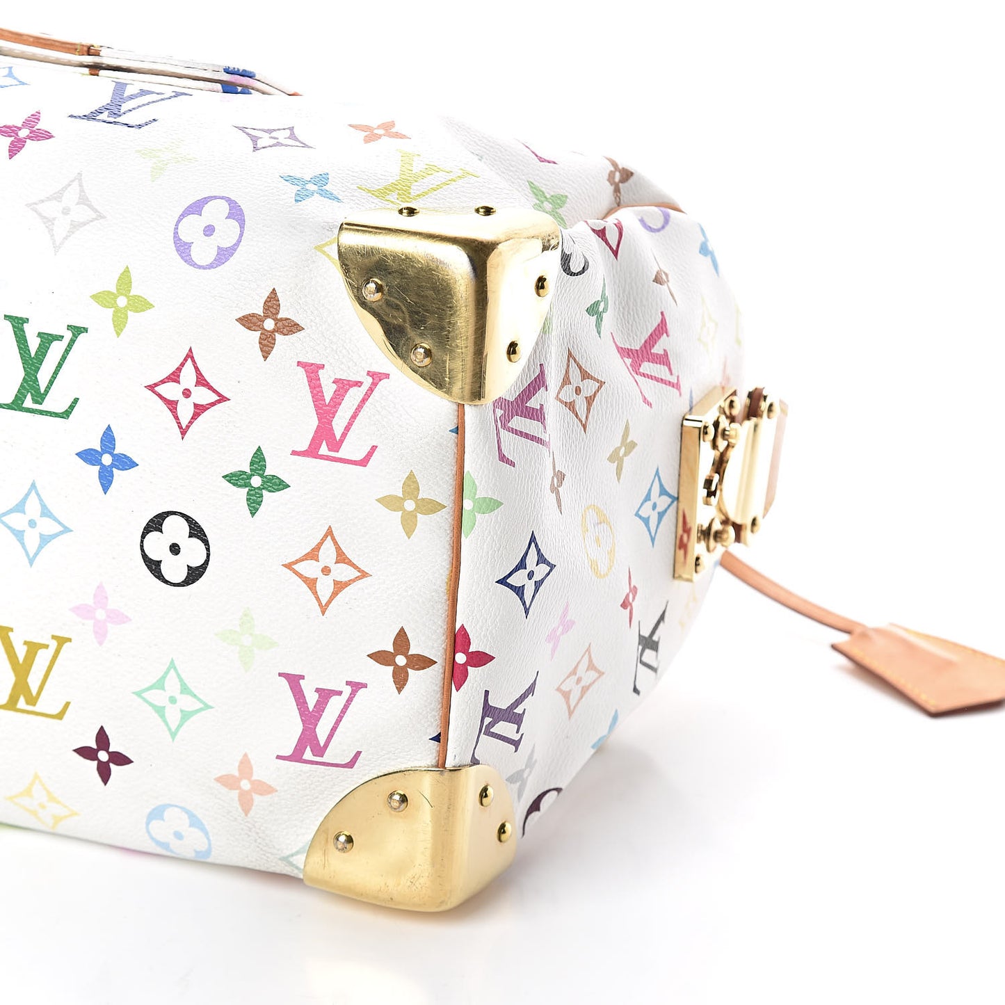 Monogram Multicolor Speedy 30 White