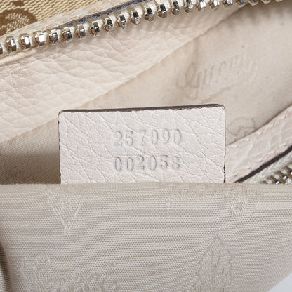 Gucci Monogram Bamboo Bar Medium Hobo Off White 7 of 7