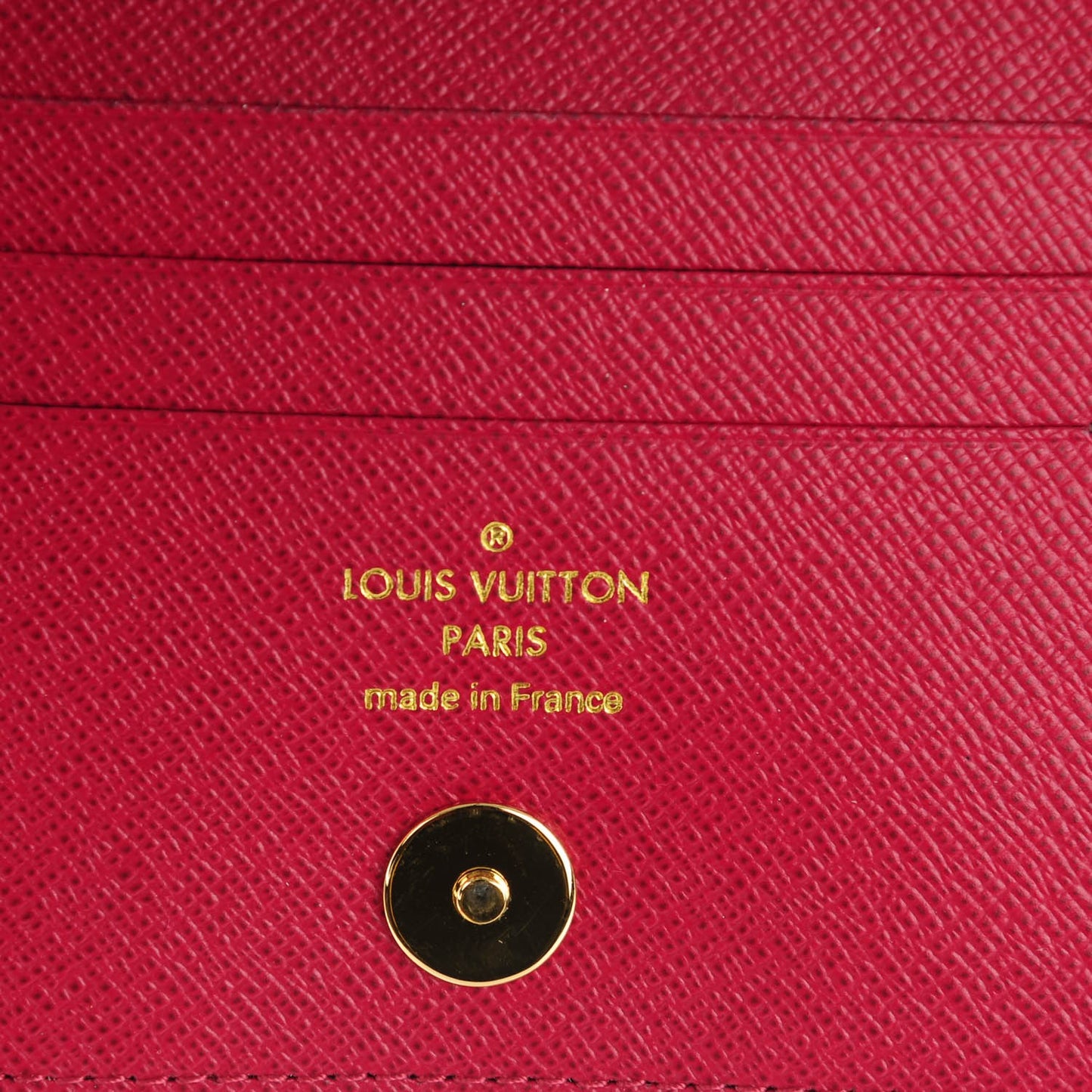 Monogram Adele Compact Wallet Fuchsia