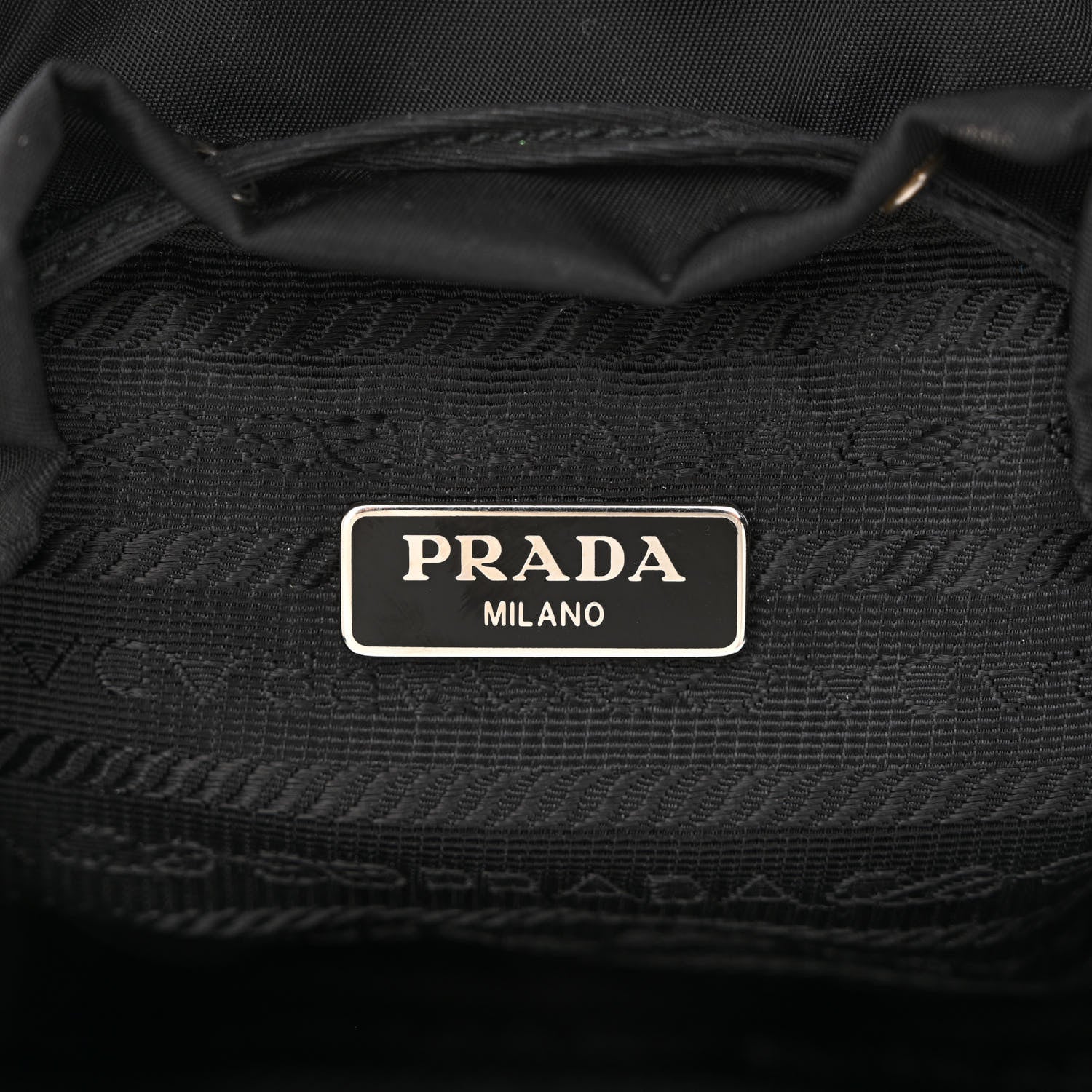 Prada Nylon Vela Mini Crossbody Backpack Black 6 of 14