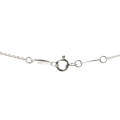 Tiffany Sterling Silver Tanzanite .07ct Elsa Peretti Color By The Yard Necklace 4 of 7